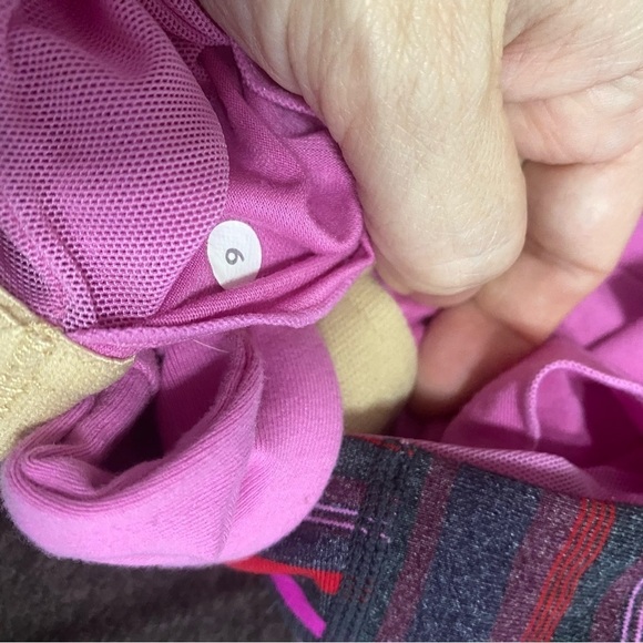 Lululemon Scoop Neck Tank Elevation Space Dye / Smoky Rose Size 6 Pink - Picture 6 of 10